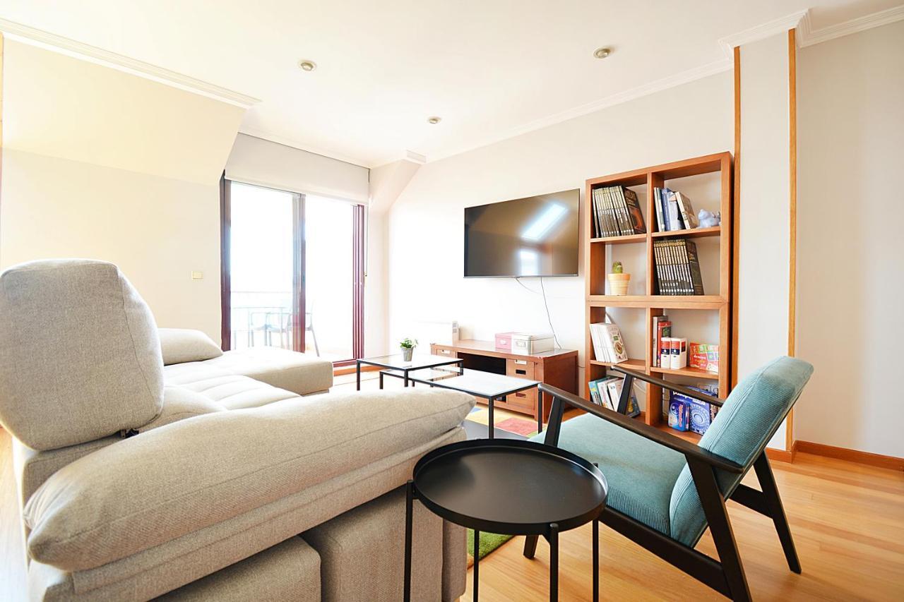 Galihost - Atico Con Terraza Y Vistas Al Mar En Vilagarcia Vilagarcia de Arousa Ngoại thất bức ảnh